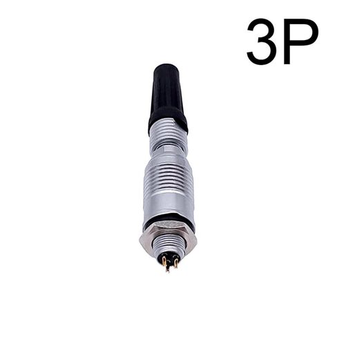 YC6 Aviation Connector 6mm 2P/3P/4P/5P Sensor Connector Push-Pull IP65 Circular Connectors 3Pin 1Pcs(3Pin) in Saudi Arabia