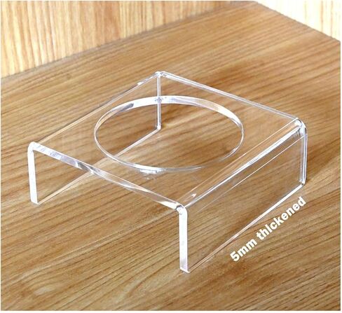 Clear Acrylic Football Stand, 5mm Thickened Display Holder for Basketball, Volleyball, Soccer Ball and Other Sports Memorabilia Home Decoration in Saudi Arabia