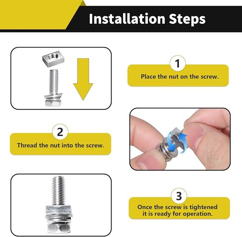 8 أحجام مسامير وصواميل بطارية الدراجة النارية 304 براغي طرفية للبطارية من الفولاذ المقاوم للصدأ M6x10/12/14/16/18/20 M5x10/14 مم مع صامولة مربعة لسكوتر الدراجة ATV in Kuwait