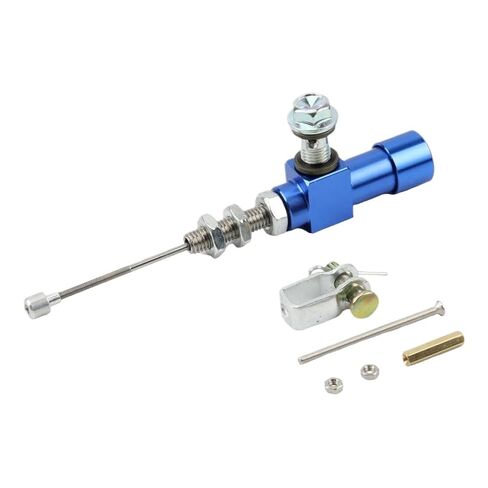 قضيب أسطوانة القابض الهيدروليكي العالمي مقاس 12.7 مم للدراجات النارية موتوكروس - مضخة فرامل ألومنيوم CNC متوافقة مع نماذج مختلفة للطرق الوعرة (فضي) in Kuwait