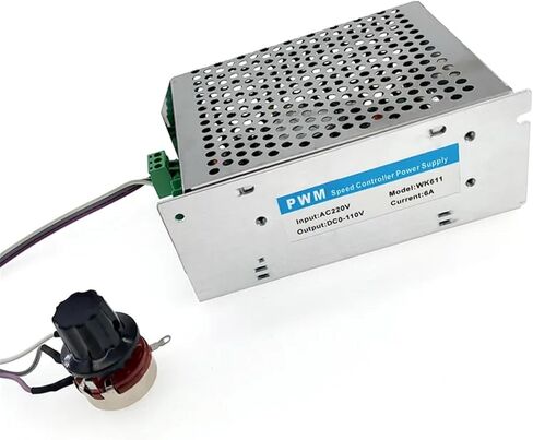 0-110VDC Speed Regulator WK611 PWM for DC Motor Control Supply speed controller Suitable for spindle motor input 110V-220VAC 6A in Saudi Arabia