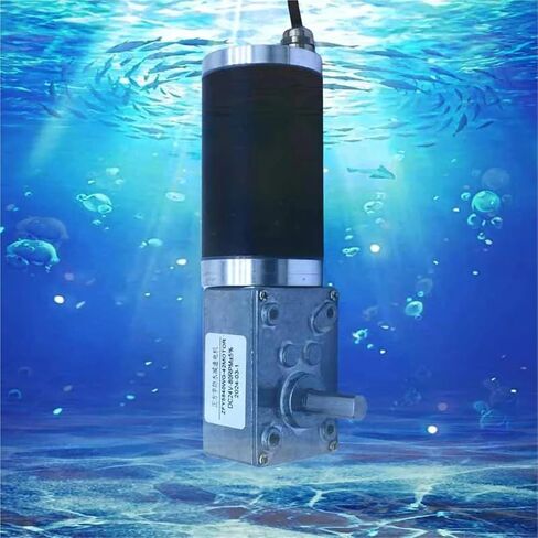 Ip68 Waterproof Worm Gear Motor underworking Tubular Metal Gearbox Reducer Right Angle reductor 5840-42zy(Motor,265R-24V) in Saudi Arabia