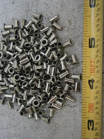 New Pack of GS 4-7 Eyelets .121" OD .219" Long Lot of 100#5500 Multi-Purpose Comprehensive Hardware Fastener Assortment Kit WnyNEH05937 in Saudi Arabia
