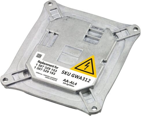 HID Xenon Headlight Ballast - وحدة التحكم - يستبدل 307 329 115، 8e0 907 391b، 1307 329 098 - متوافق مع Audi، Cadillac والمزيد - A4، S4، RS4، A3، DTS، MKX، 9-7x، C300 in Kuwait