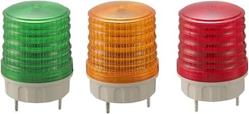 أخضر أصفر أحمر 12 فولت 24 فولت 110 فولت 220 فولت مصباح إشارة صغير ثلاثة أوضاع تبديل فلاش ستروب دائمًا على مصباح LED تحذيري (BLUE-220V) in Kuwait