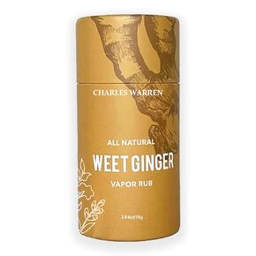 Sweet Ginger Vapor Rub Stick Charles Warren All-Natural Herbal Balm Multipurpose Vapor Rub for Hands Knee Neck Back Massage in Kuwait