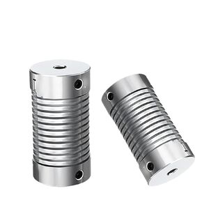 2 قطعة المقرنات الربيع Cloweit LP-D-D26L38 سبائك الزنك مرنة عمود المحرك الروتاري التشفير اقتران 6 مللي متر 8 مللي متر 10 مللي متر LP(6mmX7mm) in Kuwait