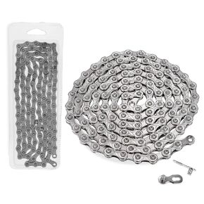 سلسلة دراجة بلو ستارز 11 سرعة 1/2 × 11/128 بوصة (116 وصلة) مع رابط سريع - سلسلة دراجات مضادة للصدأ - لدراجات MTB/الطرق/الحصى/Cyclocross - متوافقة مع Shimano SRAM Campagnolo in Kuwait