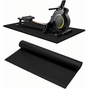 Walking Pad Mat for Carpet, Treadmill Mat for Hardwood Floors, Bike Mats Compatible with Peloton – Non-Slip Exercise Mats, Shock Absorbing & Floor Protection for Home Gym Use (84" Lx 36" W x0.24 Th) in Kuwait