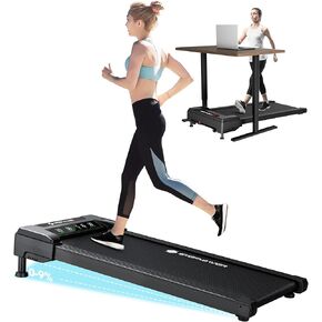 3HP Walking Pad Treadmill with 9% 5-Level Auto Incline, 360 lbs Capacity & Big LED Screen Under Desk Treadmill with Hike/Jog/Run Mode, Compact Treadmills for Home Small/Office,Assembly Free,Wider Belt in Kuwait