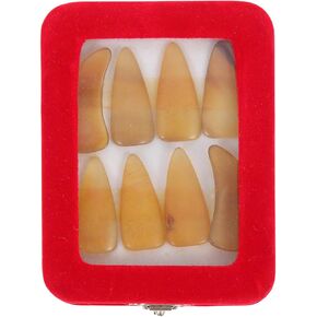 Ipetboom Thickened Large Guzheng Finger Nails Made of Natural Horn, Guzheng Practice Picks Set with Random Colors for String Instrument Playing Protection in Kuwait