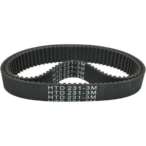 حزام توقيت الطابعة Zkenshan-3D حزام توقيت مطاطي HTD 231-3M HTD 234-3M HTD 237-3M، قطعة واحدة، أحزمة متزامنة (الطول: المحيط 231 مم، العرض: 10 مم) in Kuwait