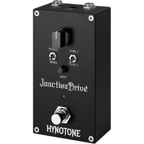 دواسة تعزيز HYNOTONE JunctionDrive JFET - تشويه طبيعي يشبه الأنبوب، بوابة ضوضاء مدمجة، أرضية منخفضة الضوضاء للغاية، محرك جيتار ديناميكي زائد وتعزيز نظيف in Kuwait
