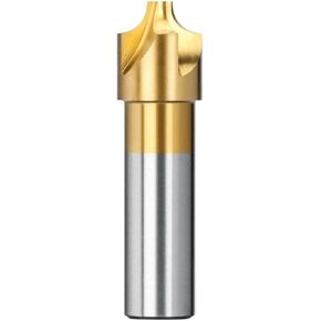 1 قطعة زاوية التقريب الشطب نهاية مطحنة R1.0-R12 HSS الشعاع قاطعة المطحنة طلاء التيتانيوم ل CNC (R12x20x32x90) in Kuwait