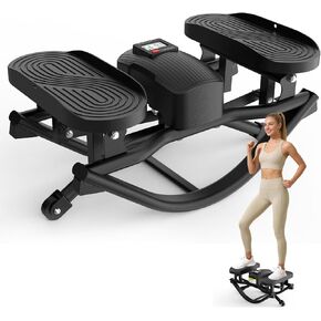 HOTWAVE Rock Stepper, The Rock Stepper Side to Side Exercise Machine with Oversized Pedals – 350lbs Capacity Low Impact 3D Motion Stair Stepper for Cardio Exercise at Home in Kuwait