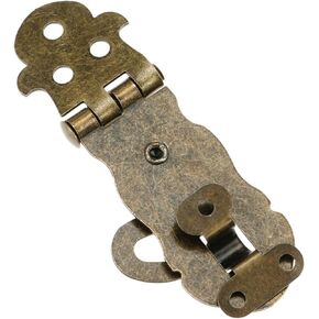 مزلاج قفل صندوق خشبي تبديل قفل العتيقة صندوق برونزي أبازيم مزلاج المشبك نمط منحوتة زهرة كتاب قفل لهجة برونزية in Kuwait