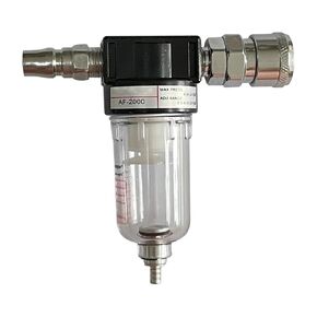 AF2000 Separator for Compressor Universal Air Water Oil Catch Auto 1/4 Inch Compressed Air Filter 1Pcs(with 10mm Fitting) in Kuwait