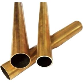 5pcs Brass Round Tubes for Knife Clamps Handles Support Rods Brass Construction for Crafting DIY Project(2.5x0.25x100mm) in Kuwait