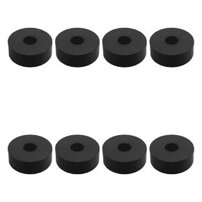8 PCS Multi Purpose Rubber Spacer, 1-9/16" OD x 1/2" ID x 3/5" Thickness Rubber Washers for Screws, Anti Vibration Pads for Bolts, Car, Boat, Home (40 * 12 * 15mm) in Kuwait