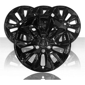Set of 4 20" Wheel Skins for Chevy Silverado 2019-2025 - Gloss Black in Kuwait