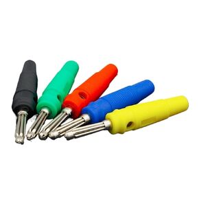 Fengpeng 4 مم قابس الموز موصلات مكبر الصوت مكبر الصوت عمود ربط 4 مم مقبس لمحطات الكابلات (5 قطع لكل لون قطعة واحدة) in Kuwait