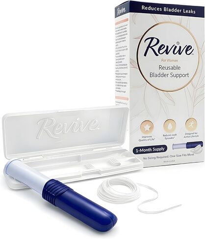 Revive Bladder Support Pessary for Women | Reusable Vaginal Device for Stress Incontinence & Leak Control | Comfortable Alternative to Pads & Liners | Womens Health Support | 2 Pack, Two Month Supply in Saudi Arabia