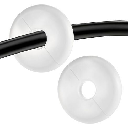 2pcs Wall Grommets for Cables Walls Cable Pass Through Accessories Wall Bushing Grommet Cable Grommets Routing Kit for Ethernet Cables Organizing Protecting Cord in Saudi Arabia