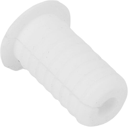 Cable Grommet Set, 6Pcs Rubber Wall Grommet, 7mm Hole Diameter, 3/4in Outer Diameter, White, for Satellite Cables and Wire Protection in Saudi Arabia