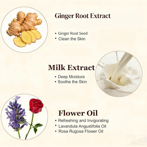 عصا فرك بخار الزنجبيل الحلو تشارلز وارن، بلسم عشبي طبيعي بالكامل، فرك بخار متعدد الأغراض لتدليك اليدين والركبة والرقبة والظهر in Kuwait