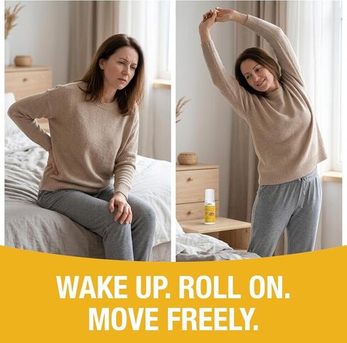 لفة على عصا أرنيكا المغنيسيوم من سبعة معادن - مرخي العضلات الطبيعي بالكامل لألم العضلات وآلام الظهر وتشنجات الساق - لفة أرنيكا مع المغنيسيوم لتخفيف الألم سريع المفعول وتخفيف العضلات، 3 أونصة سائلة in Kuwait