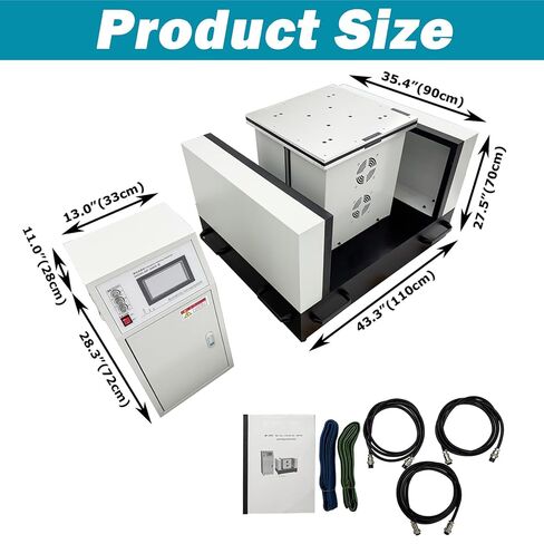 TECHTONGDA MP-3000E + طاولة الاهتزاز الكهرومغناطيسي 1.5 كيلو وات اختبار عمودي، يسار، يمين، أمامي، خلفي سبليت متغير التردد اختبار الاهتزاز 110 فولت in Kuwait