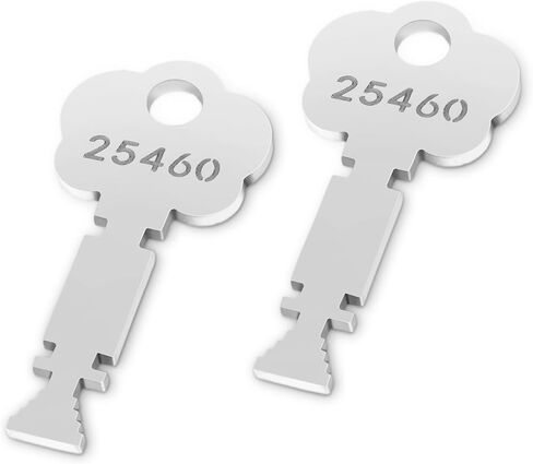 25460 مفتاح صندوق إنذار الحريق، يناسب صندوق إنذار Gamewell وElevator Fire Master لمكافحة الحرائق والإنقاذ، 2 حزمة in Kuwait
