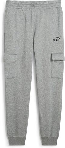 Puma Men's Essentail No.1 Logo Fleece Cargo Pants in Saudi Arabia