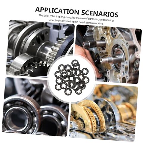 Carbon Steel Internal Tooth Lock Washers 7 Sizes Quick Speeds Locking Washers Bearing Clip Ring in Saudi Arabia