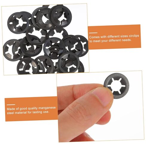 Carbon Steel Internal Tooth Lock Washers 7 Sizes Quick Speeds Locking Washers Bearing Clip Ring in Saudi Arabia