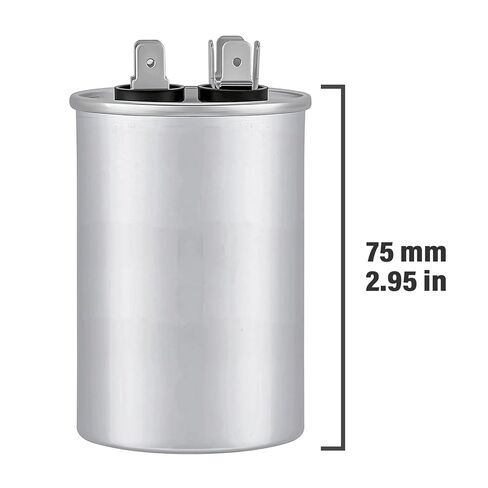 30 فائق التوهج 30MFD CBB65B تشغيل بدء مكثف مستدير 30 فائق التوهج MFD 370 فولت أو 450 فولت CBB65 مكثفات مكيف الهواء 370VAC 440VAC 450VAC ± 6% 50/60 هرتز للتيار المتردد in Kuwait