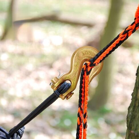 4 عبوات من خطافات Clevis Grab Hooks شديدة التحمل لسلسلة من سبائك الصلب من الدرجة 70 - لنقل شاحنة المقطورة - لمسة نهائية من الكروم الأصفر (1/4 4PACK) in Kuwait