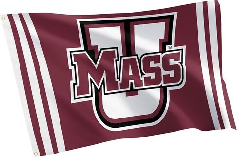 Desert Cactus University of Massachusetts 100% Polyester Indoor Outdoor 3x5 feet Banner UMass Amherst (Flag F) in Saudi Arabia