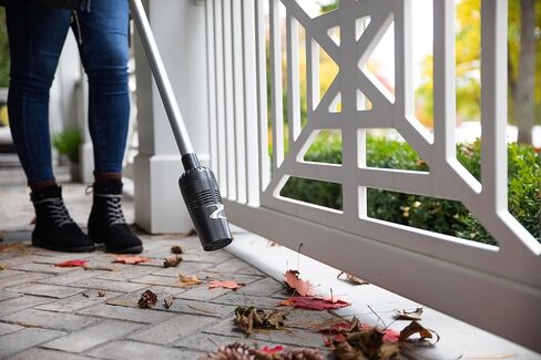 مكنسة هواء ZoomBroom خفيفة الوزن بمقبض مريح - تدفق هواء قوي ومتحكم فيه لسهولة إزالة الحطام في المنزل، والباحات، وملاعب كرة البيسبول، والمركبات الترفيهية، وجميع الأنشطة الخارجية والداخلية in Kuwait