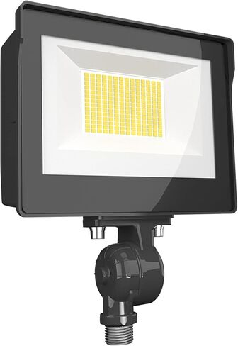 RAB Lighting X17FA80 LED ضوء الفيضانات في الهواء الطلق، 80W المجال قابل للتعديل الكاشف مع اختيار 3000K 4000K 5000K، 120-277V، تصنيف IP65 in Kuwait