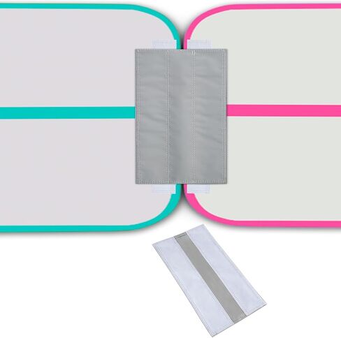 SUDOO Inflatable Air Mat Tumble Track Connector Tape Strap Hook-and-Loop Fastener Interlocking Fabric Fastener for 10ft/13ft /16ft Tumbling Gymnastic Yoga Camping in Kuwait