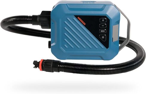MISSION Boat Gear Portable Battery Powered High-Pressure Electric Air Pump with Universal Compatibility to Inflate and Deflate Water Mats, Paddleboards and More (iSUP, Reef, Titan) in Saudi Arabia