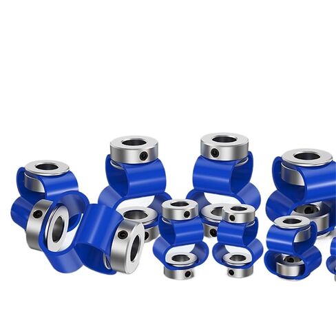 2 قطعة Cloweit LS ضياء 27 مللي متر طول 30 مللي متر الضغط الخلفي حلقة مزدوجة زوجين مرنة سبائك الألومنيوم التشفير اقتران (4mmX6m) in Kuwait