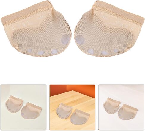 Milisten Ballet Forefoot Cushion Half Sole Dance Shoes Pads for Women Size L Elastic Non-Slip Protection for Ballet Latin Belly and Modern Dance in Saudi Arabia