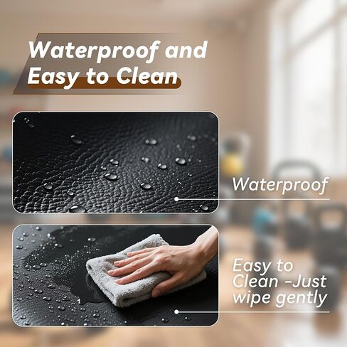 Walking Pad Mat for Carpet, Treadmill Mat for Hardwood Floors, Bike Mats Compatible with Peloton – Non-Slip Exercise Mats, Shock Absorbing & Floor Protection for Home Gym Use (84" Lx 36" W x0.24 Th) in Kuwait