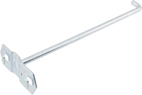 Pegboard Hooks Heavy Duty Metal Steel 3/8" Square Hole Peg Hooks Suitbale for 1.5" Spaced Pegboards Garage Wall Hooks for Organizing Tools in Home or Garage 8" Long - 6pcs in Saudi Arabia