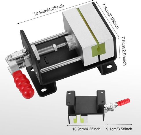 مجموعة أدوات إعادة الإمساك الاحترافية لنادي الجولف - مشبك ملزمة عالي التحمل مع نظام تثبيت بأربعة براغي وسكين خطاف، مثالي لتطبيق مذيبات قبضة الجولف والاستبدال المستقر in Kuwait