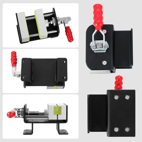 مجموعة أدوات إعادة الإمساك الاحترافية لنادي الجولف - مشبك ملزمة عالي التحمل مع نظام تثبيت بأربعة براغي وسكين خطاف، مثالي لتطبيق مذيبات قبضة الجولف والاستبدال المستقر in Kuwait