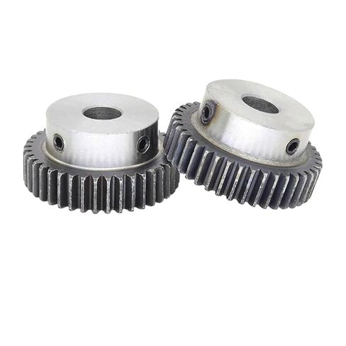 1M40T Spur Gear Bore 6/6.35/7/8/10 /12/12.7/14/15/16/17/20mm Motor Low Carbon Steel Material Metal 1Pcs(1M40T-Bore 14 mm) in Saudi Arabia
