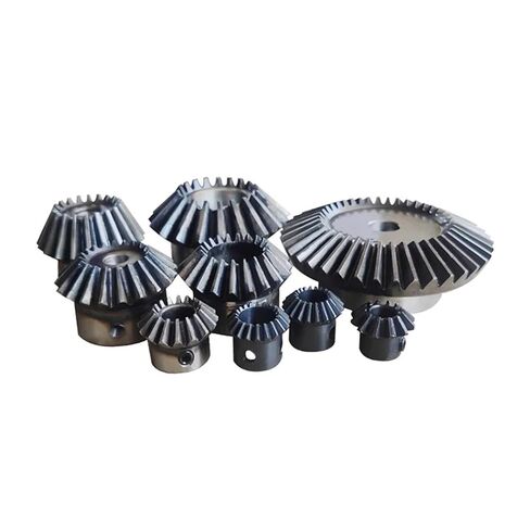 Bevel Gear 0.5M30T 0.5M40T Hole Diameter 6mm Precision Conical 90 Degrees 45# Steel Transmission Speed Ratio 1:1 2Pcs(0.5M40T Hole 6mm) in Saudi Arabia